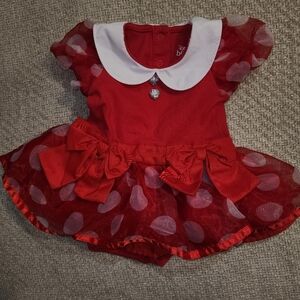 Minnie Mouse Baby Costume Outfit sz 9-12 months